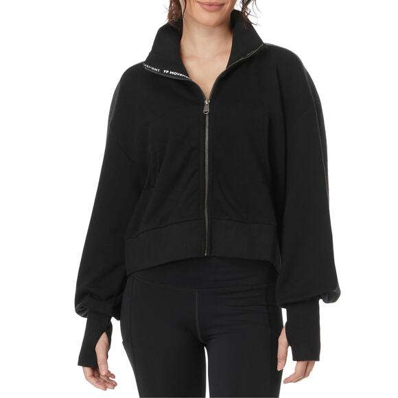 FP Movement High Jump Oversized Zip-Up Jacket | Small | MSRP $98 - Picture 2 of 8